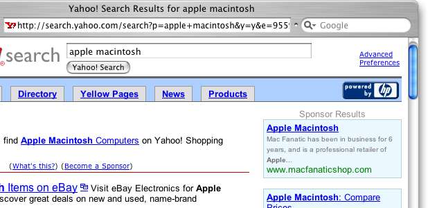 Ad for fraudulent MacFanaticShop